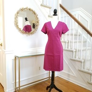 J.Crew short sleeve dress in size 6 Violet mwt